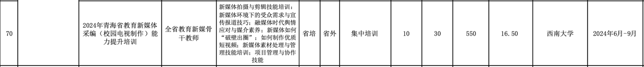 青海省2024年中小学幼儿园教师培训